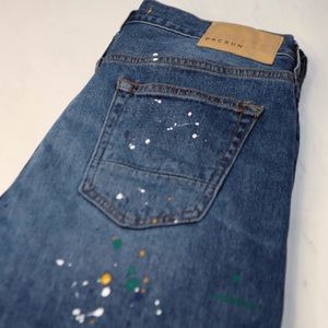 PACSUN Paint Splatter Jeans